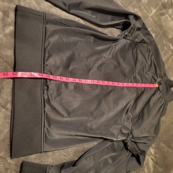 Apt 9 Women's Zipper Jacket with Pockets, Gray, Medium - Picture 8 of 8